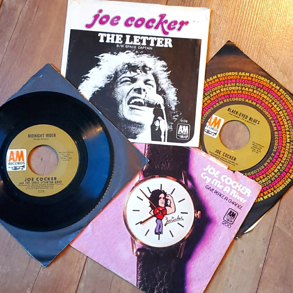 45 LPs Joe Cocker w/ Leon Russell, Chris Stainton